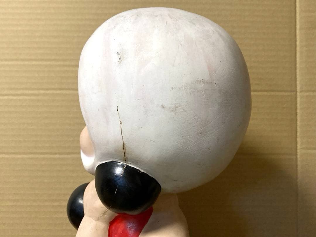 60年代 アンティーク 美少女 美女 ダンベル ボディビル フィギュア 当時物