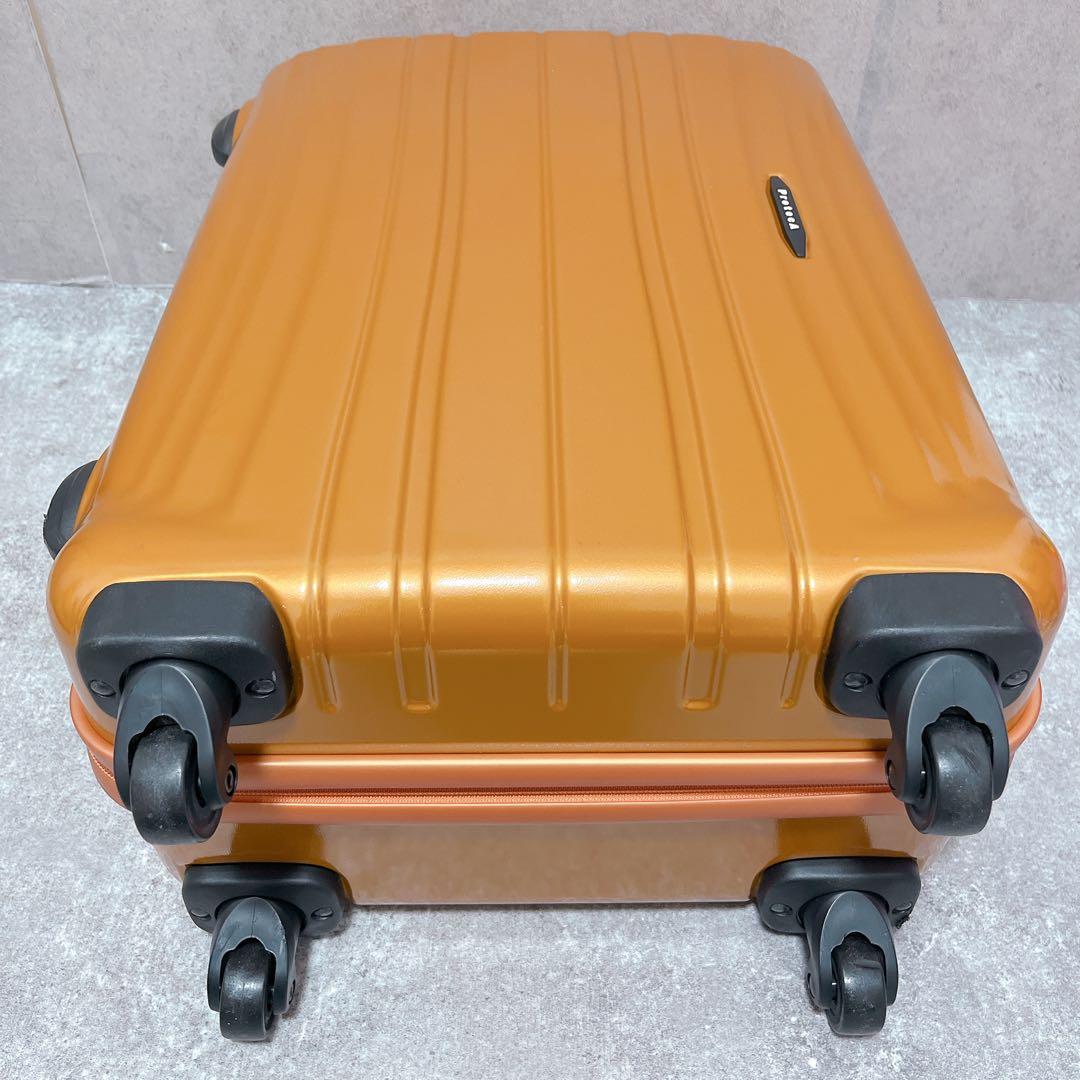 プロテカ フクラティ 機内持ち込み可能 スーツケース キャリー オレンジ 4輪