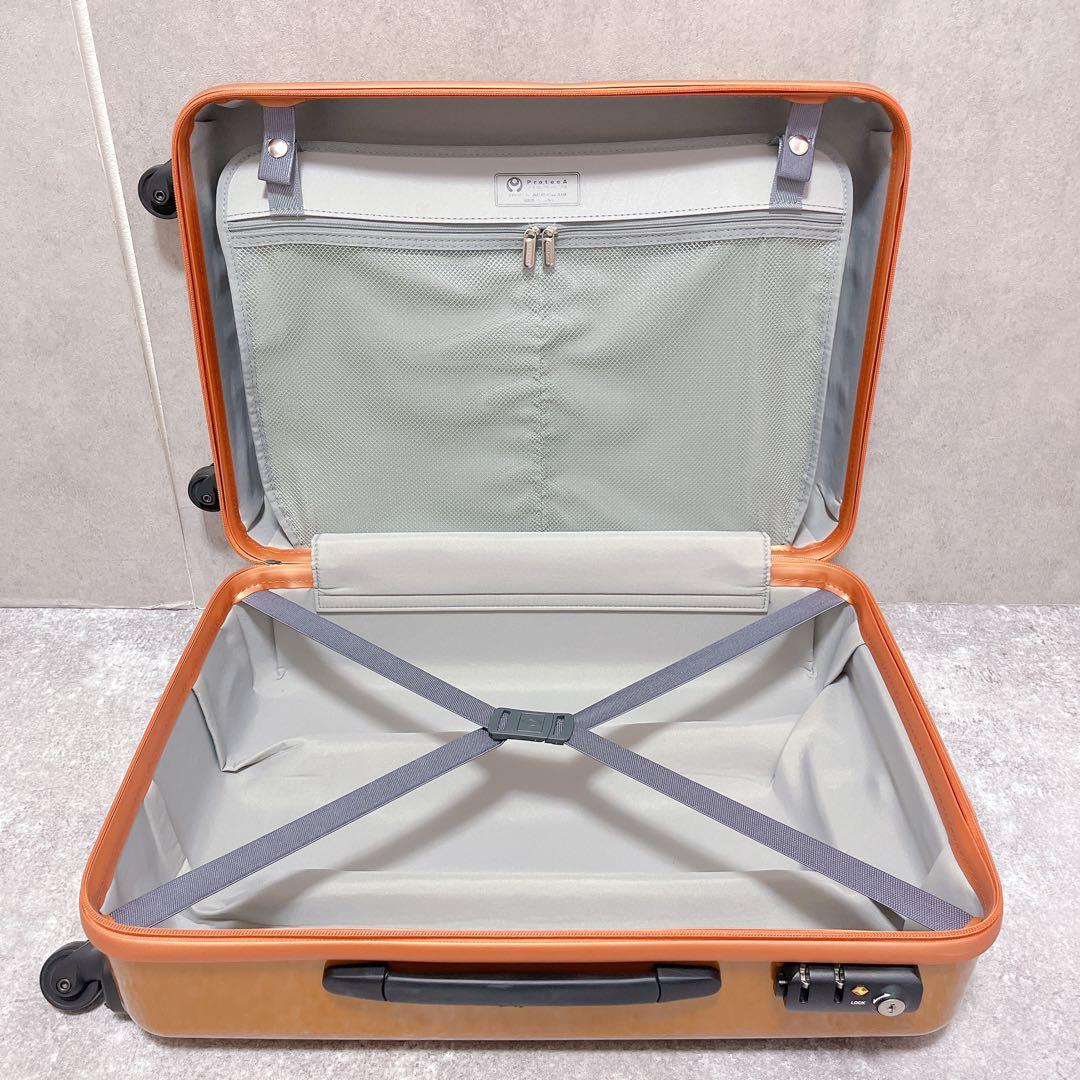 プロテカ フクラティ 機内持ち込み可能 スーツケース キャリー オレンジ 4輪