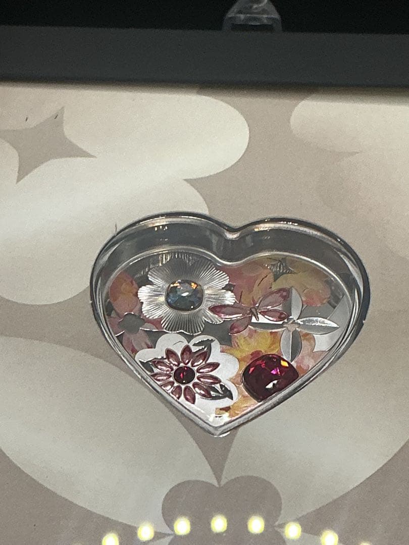 2026クック諸島 花：ブリリアントラブシリーズ ハート形プルーフ銀貨