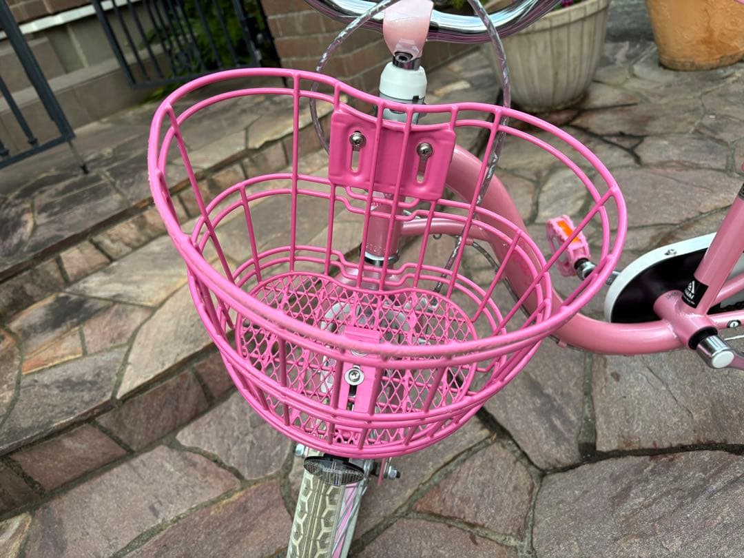 自転車　メゾピアノ 16インチ　サイクルベースあさひ　補助輪