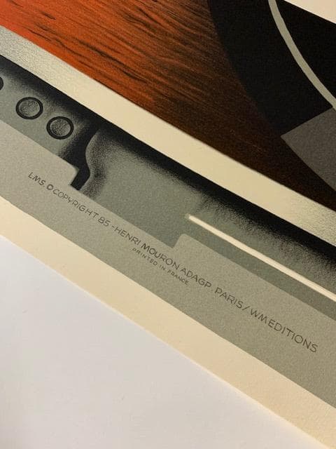 L.M.S Best Way カッサンドル リトグラフ アートポスター