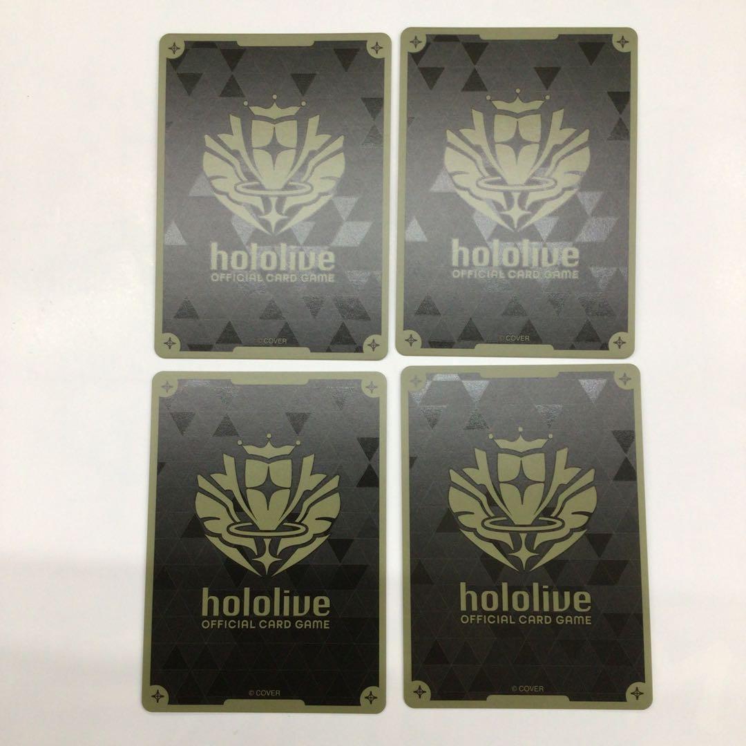 ホロライブカード　マネちゃん　プロモ　4枚セット