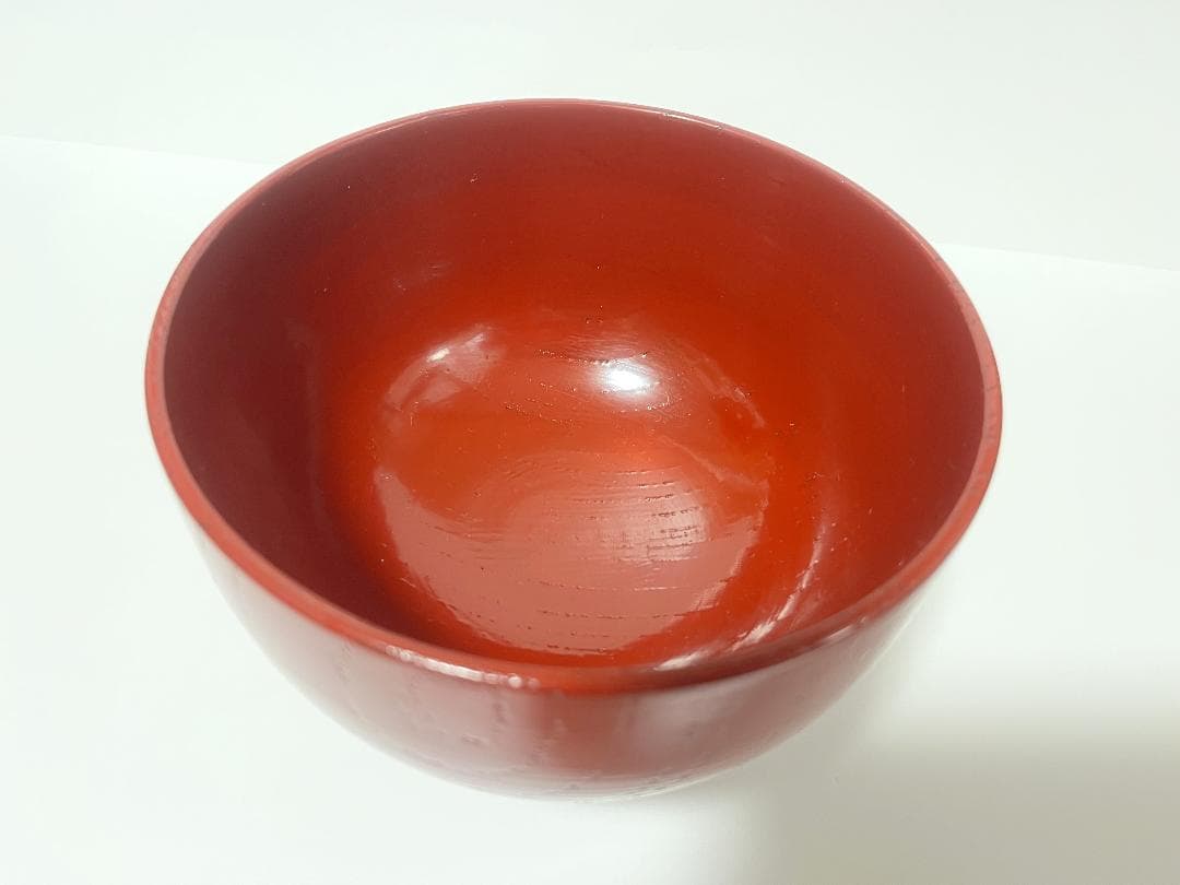 合鹿椀 朱漆 天然木 漆器 / 木製 漆塗 輪島塗