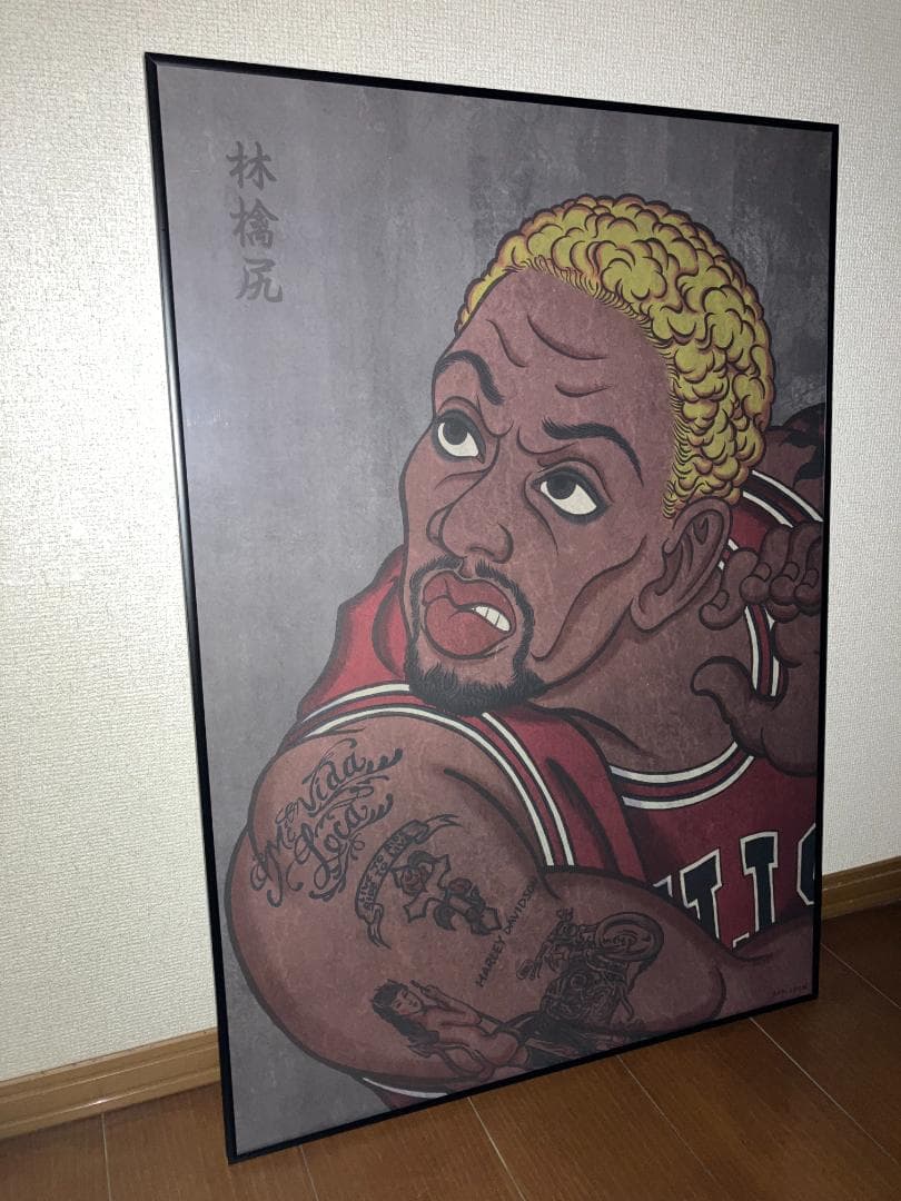 ★APPLEBUM / アップルバム ロッドマン RODMAN ポスター 額付