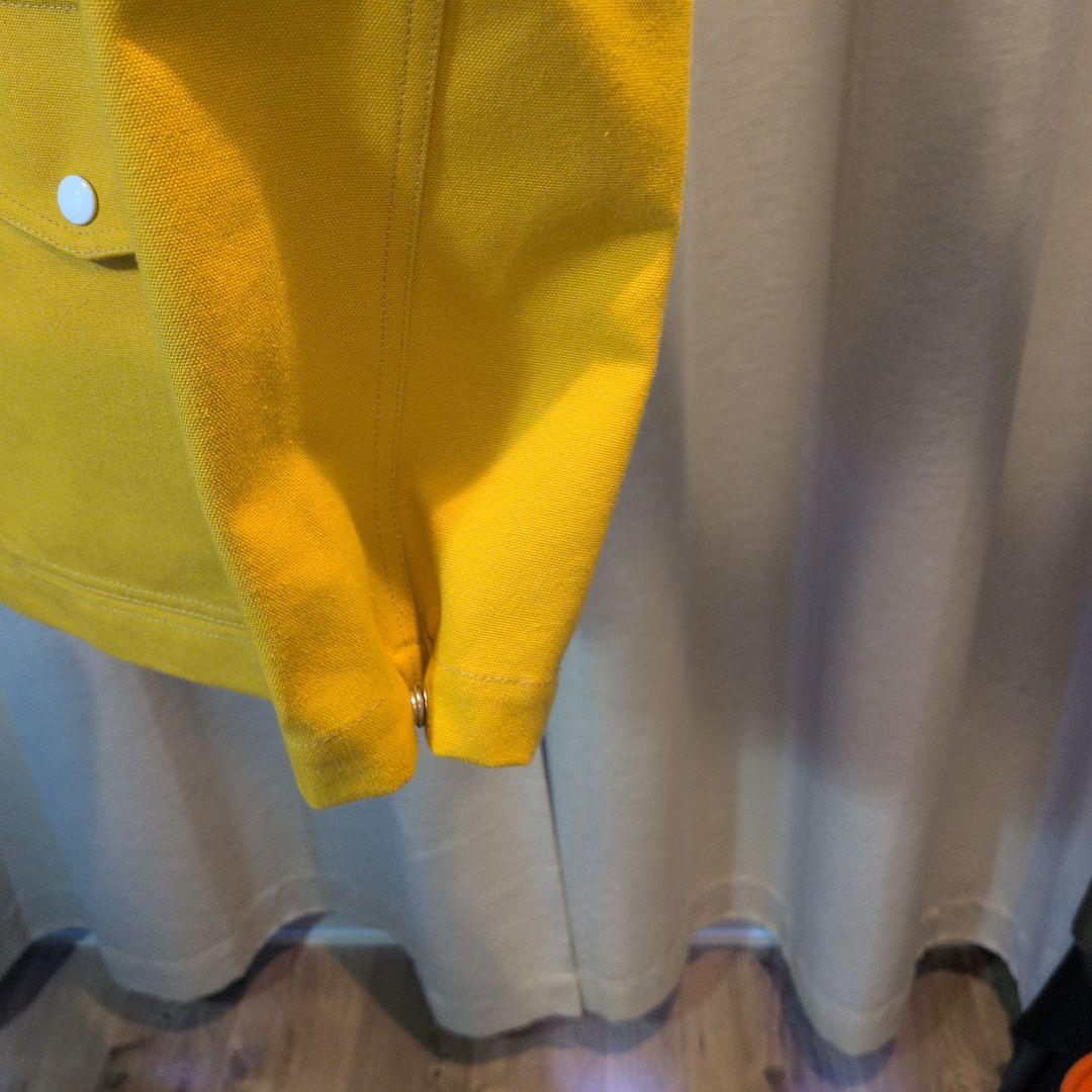 極美品 Drake's コットンキャンバス チョアコート (Size 38)