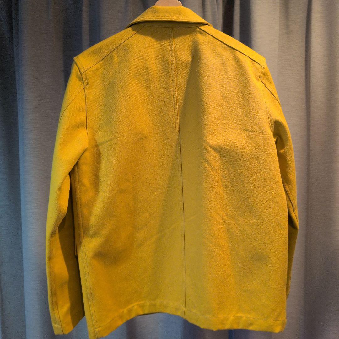 極美品 Drake's コットンキャンバス チョアコート (Size 38)