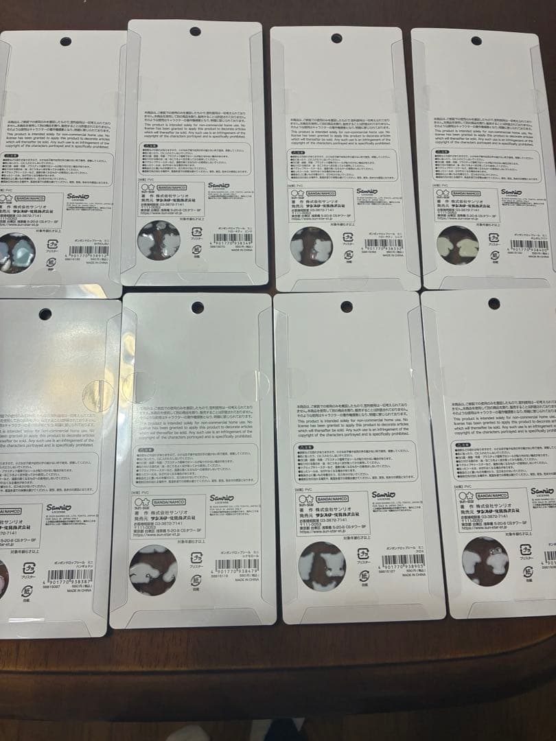 【国内正規品】　ボンボンドロップシール　ミニ　サンリオ　8種セット②