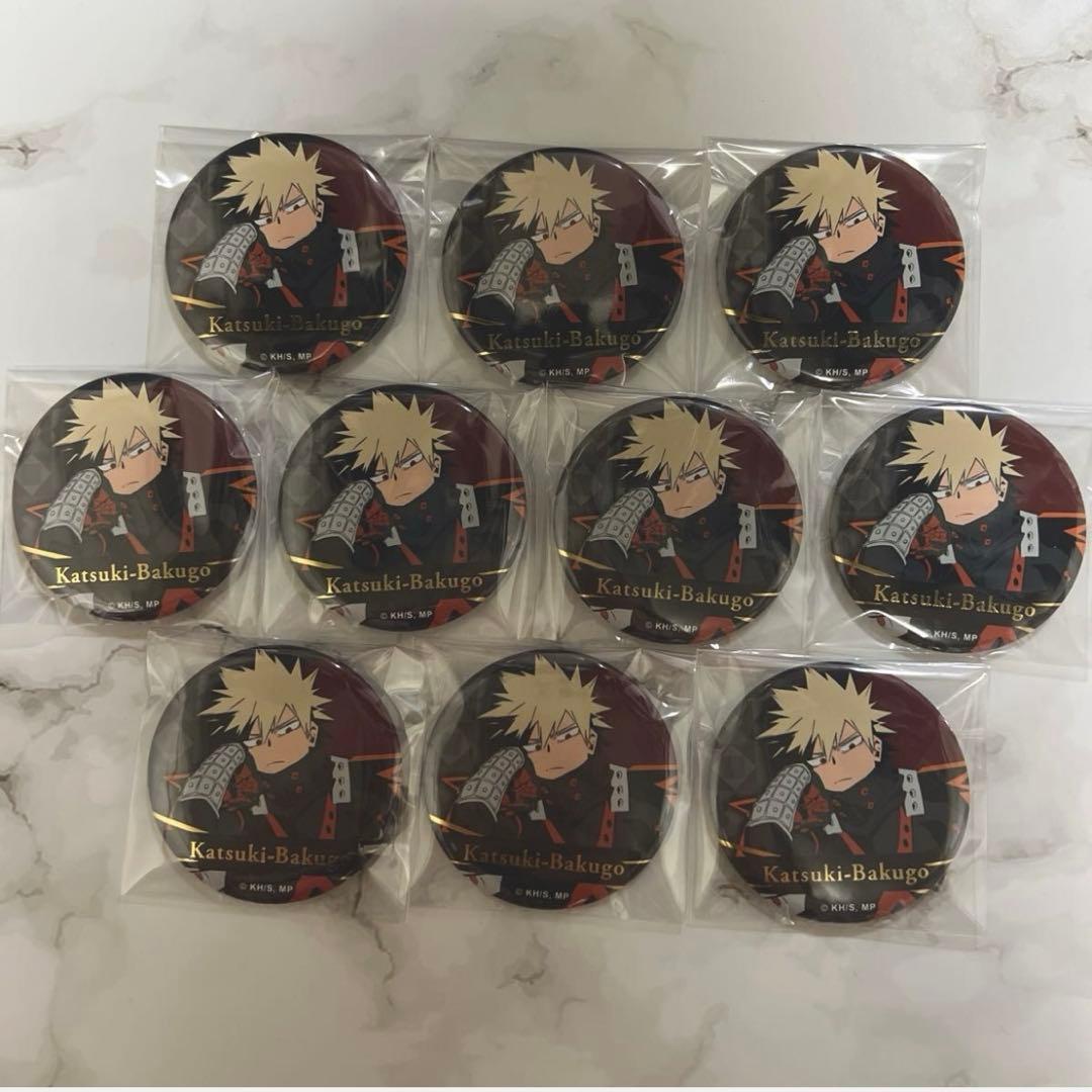 ヒロアカ 爆豪勝己 座れ！イス！ 缶バッジ