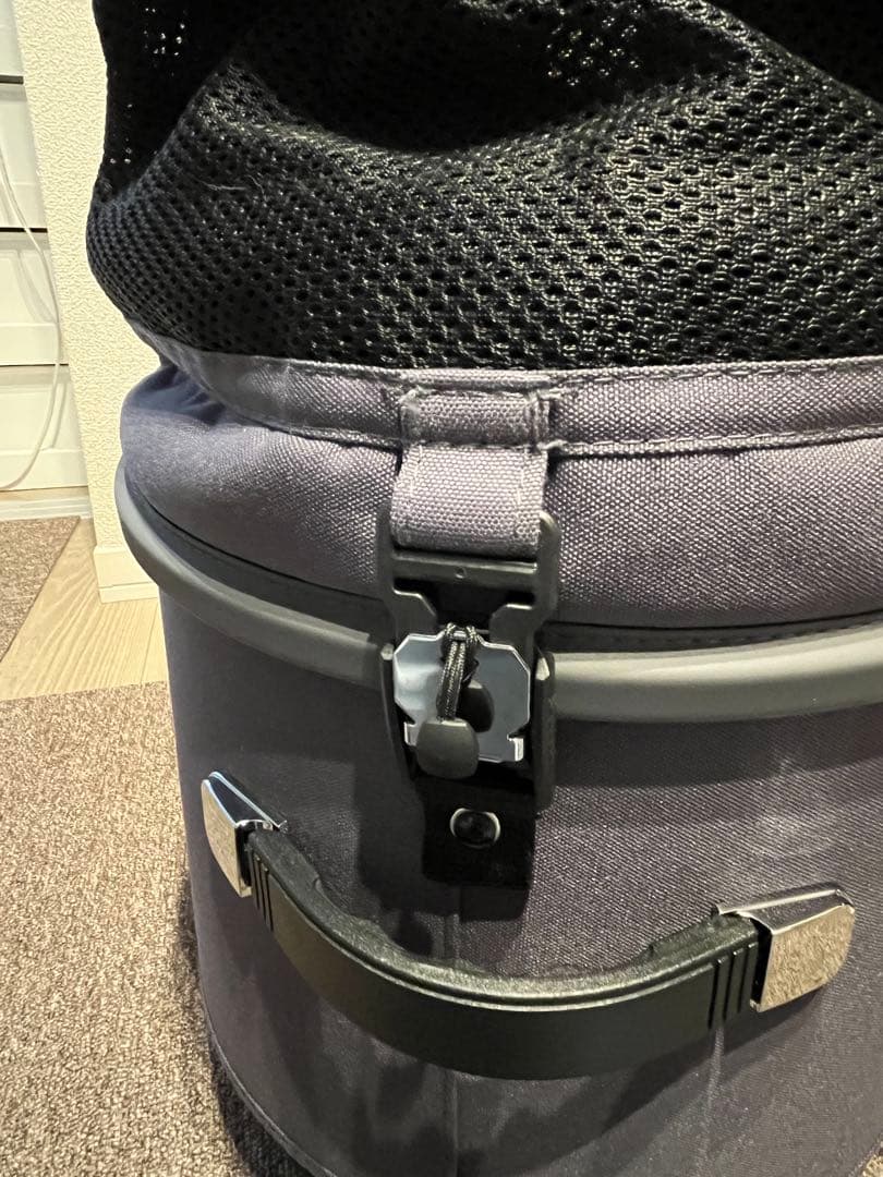 エアバギー　ディムグレー　レギュラー　コット単体とカゴカバー　未使用