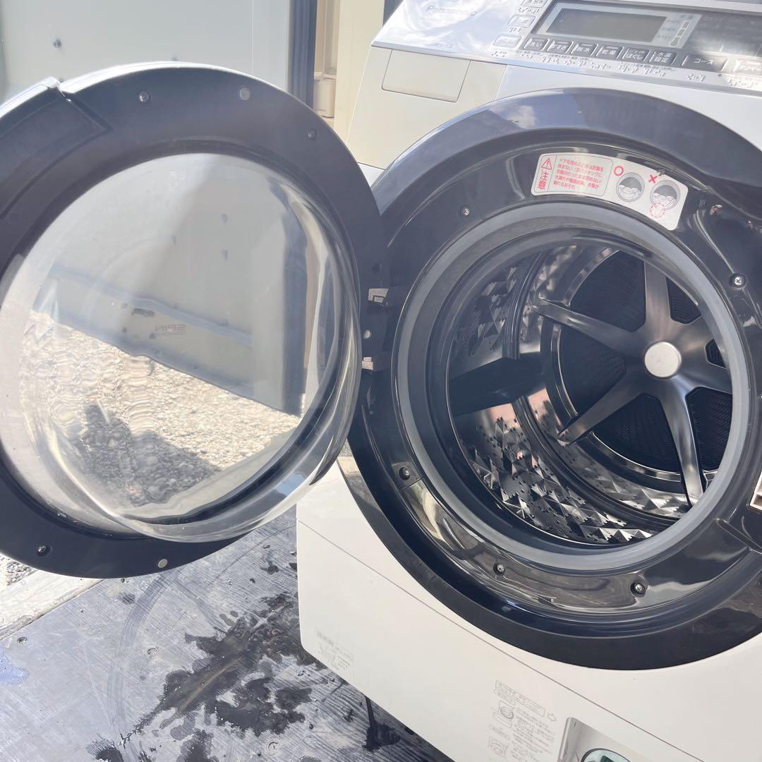 199取付無料！完動品 パナソニック熱乾燥搭載！高性能10kgドラム式洗濯機