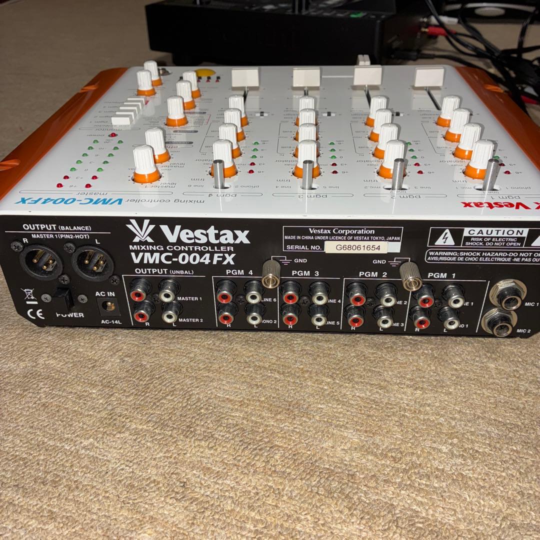 【DJミキサー】Vestax VMC-004 FX