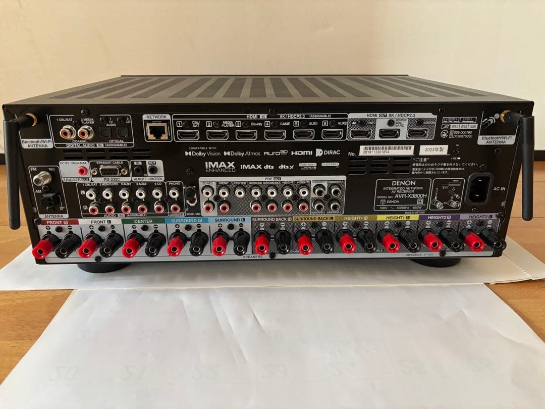 アンプ AVR-X3800H