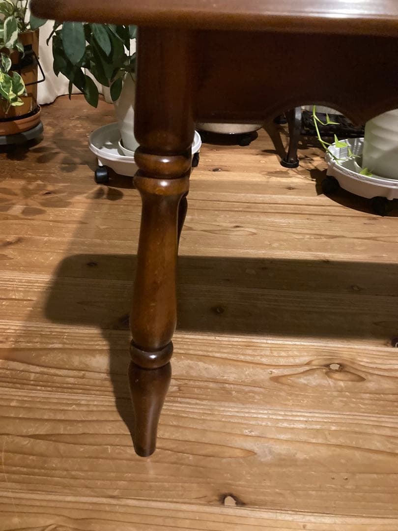 カリモク　アンティークサイドテーブル　コーヒーテーブル②