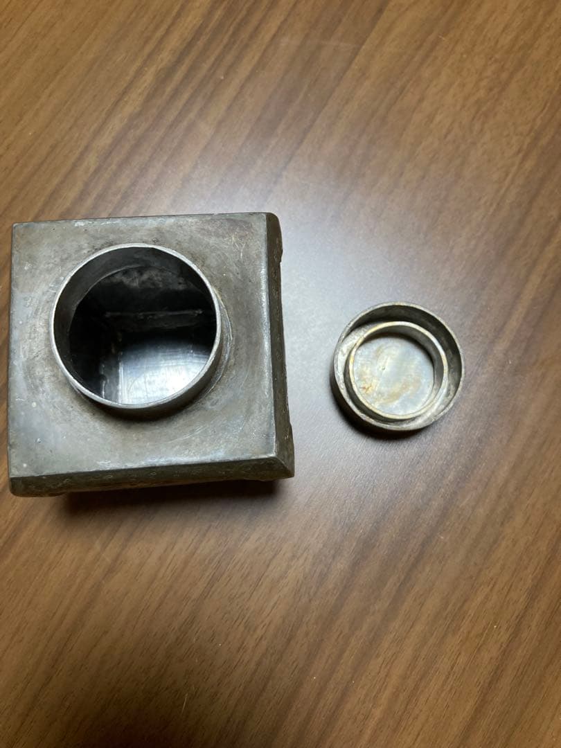 龍*ん様 光大正金王市天順制 骨董品 茶入れ アンティーク