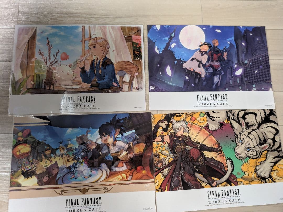 エウルゼアカフェ　ランチョンマット28枚