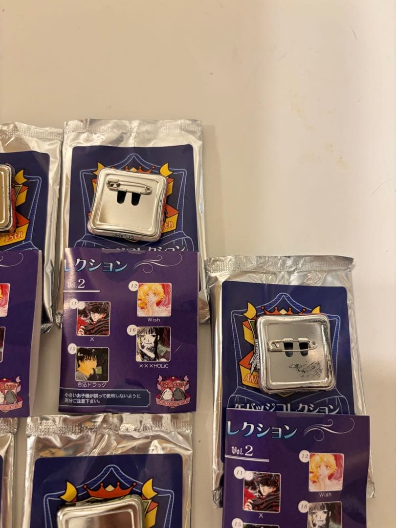 CLAMP ANNIVERSARY 15th 缶バッジコレクション