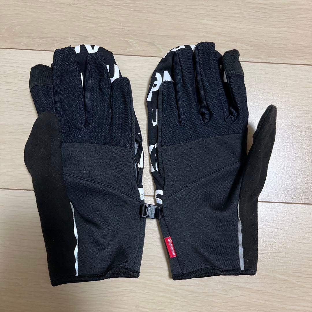 シュプリーム　 ノースフェイス　グローブ　Lサイズ　手袋　コラボ