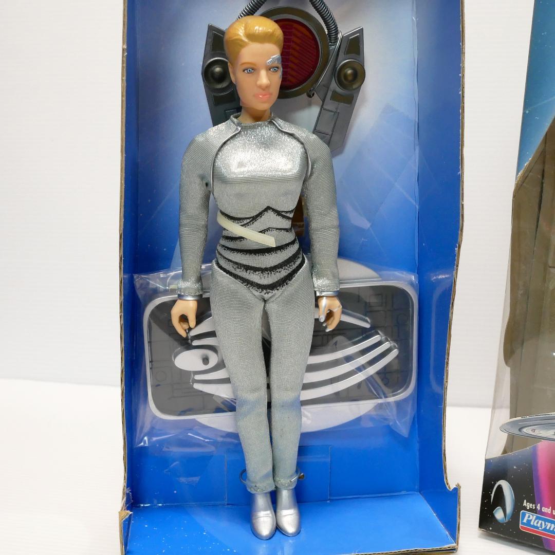 「スタートレック」９インチ アクションフィギュア　ジェインウェイ／セブン