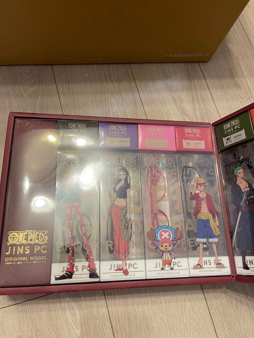 JINS PC コンプリートボックスワンピースオリジナルモデル 限定　新品