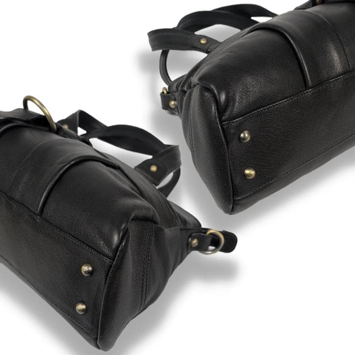 【極美品】BALLY y2k 2way ショルダーバッグ レザー ブラック