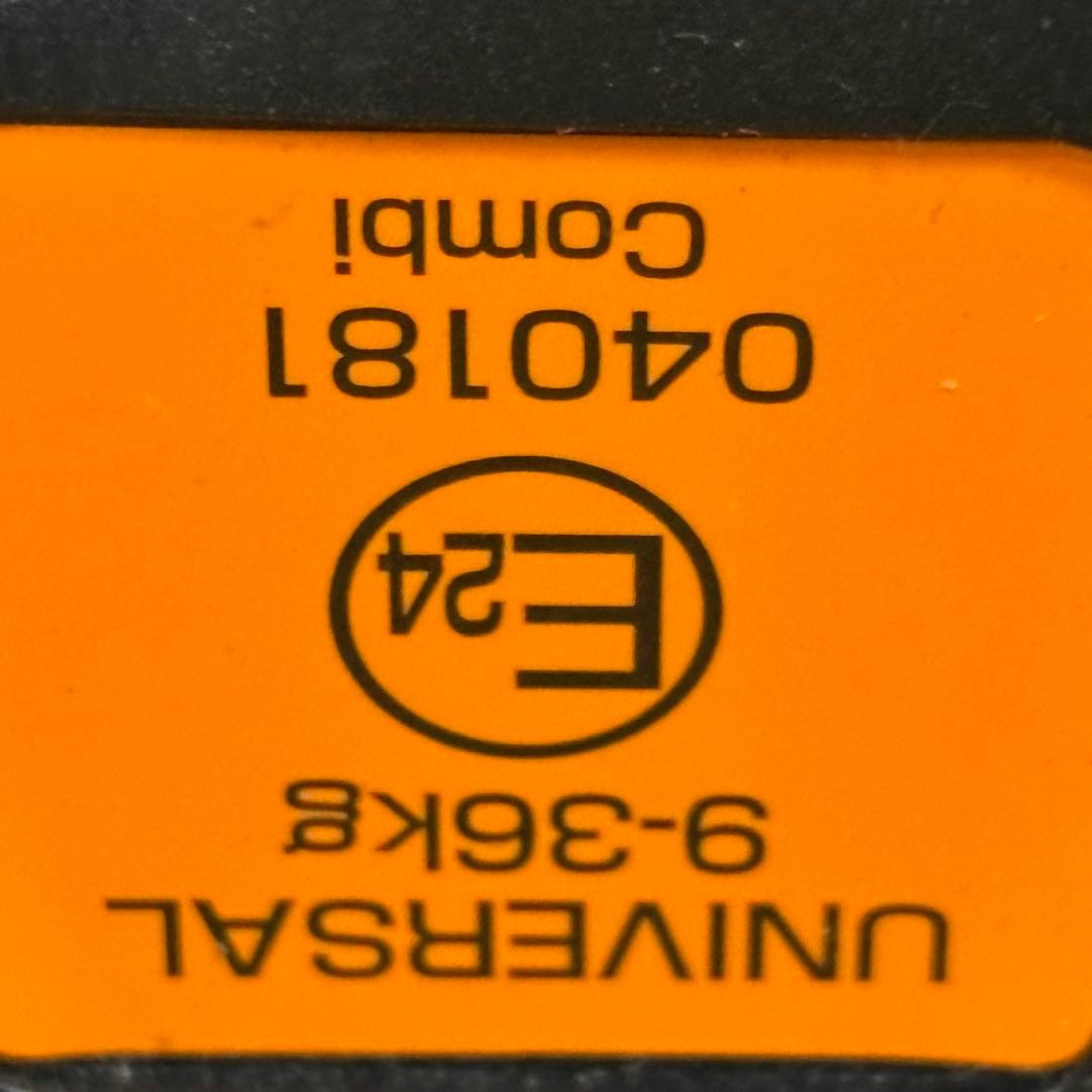 コンビ ジョイトリップ エアスルー GG ブラック ジュニアシート