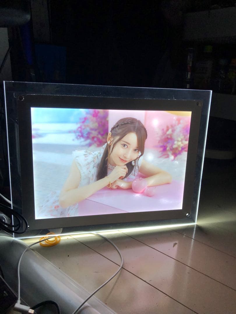 当選　黒見明日香　乃木坂　乃木フェスオリジナルLEDライトパネル　5名 レア