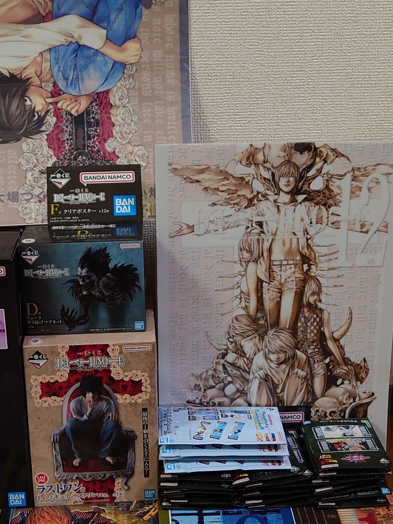 一番くじ DEATH NOTE Ａ,Ｃ,Ｄ,ラストワン賞　セット