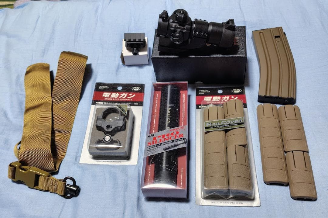 電動ガンオプション ９点セット 東京マルイ 次世代電動ガン CQB-R FDE用
