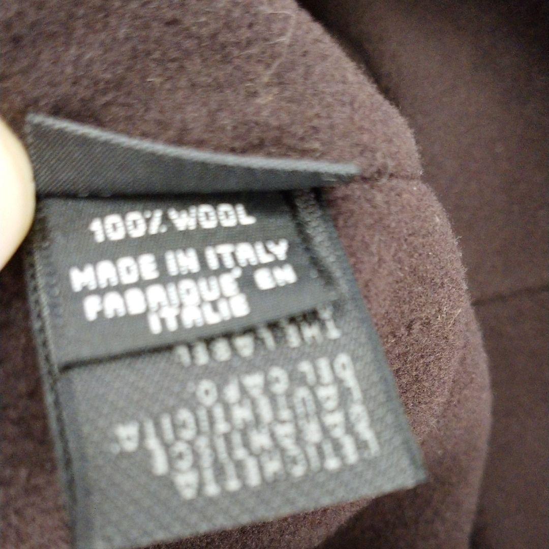 FENDI ウール　ニット帽子　ズッカ柄