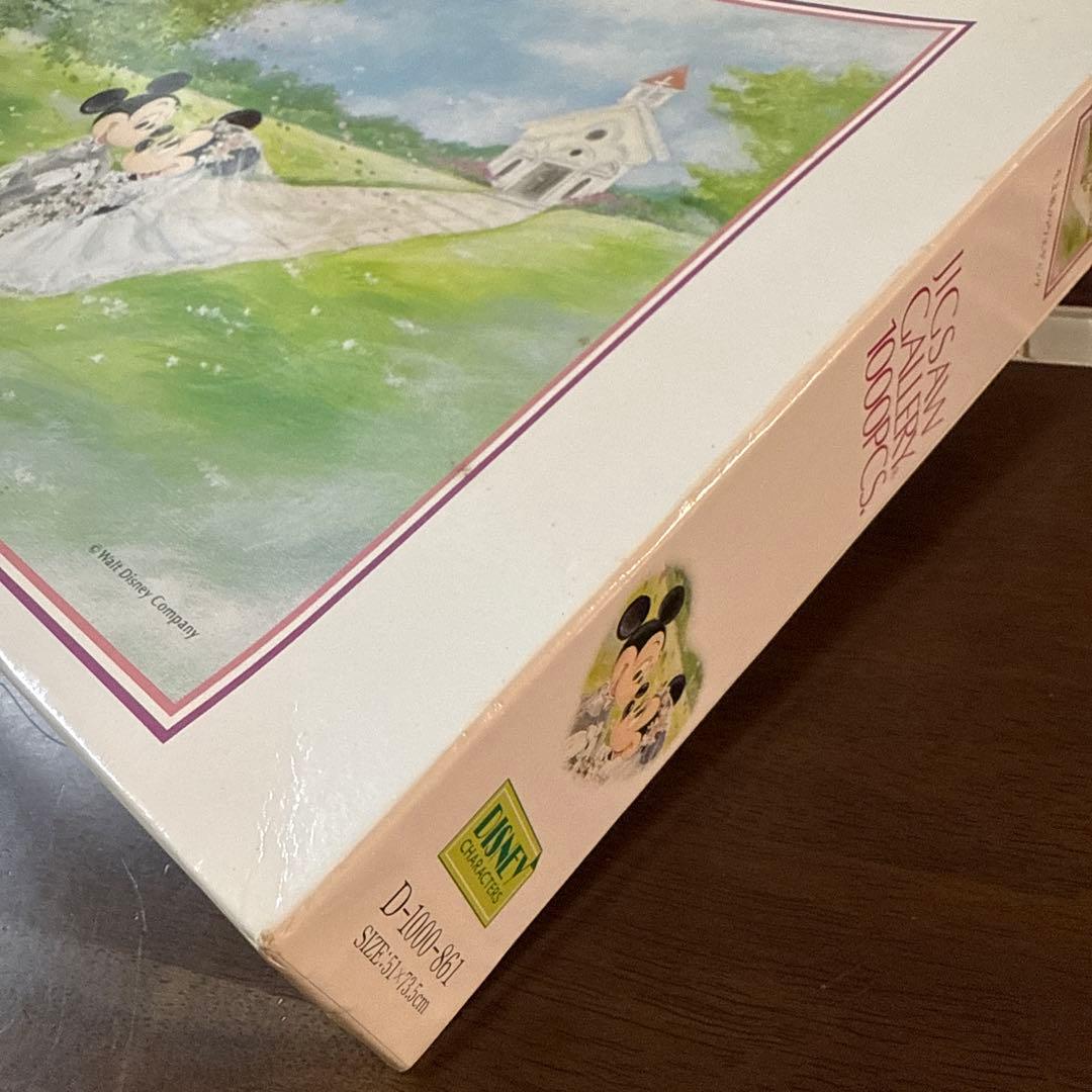 【未使用】ミッキー＆ミニー　そよ風のウェディング　ジグソーパズル　1000ピース