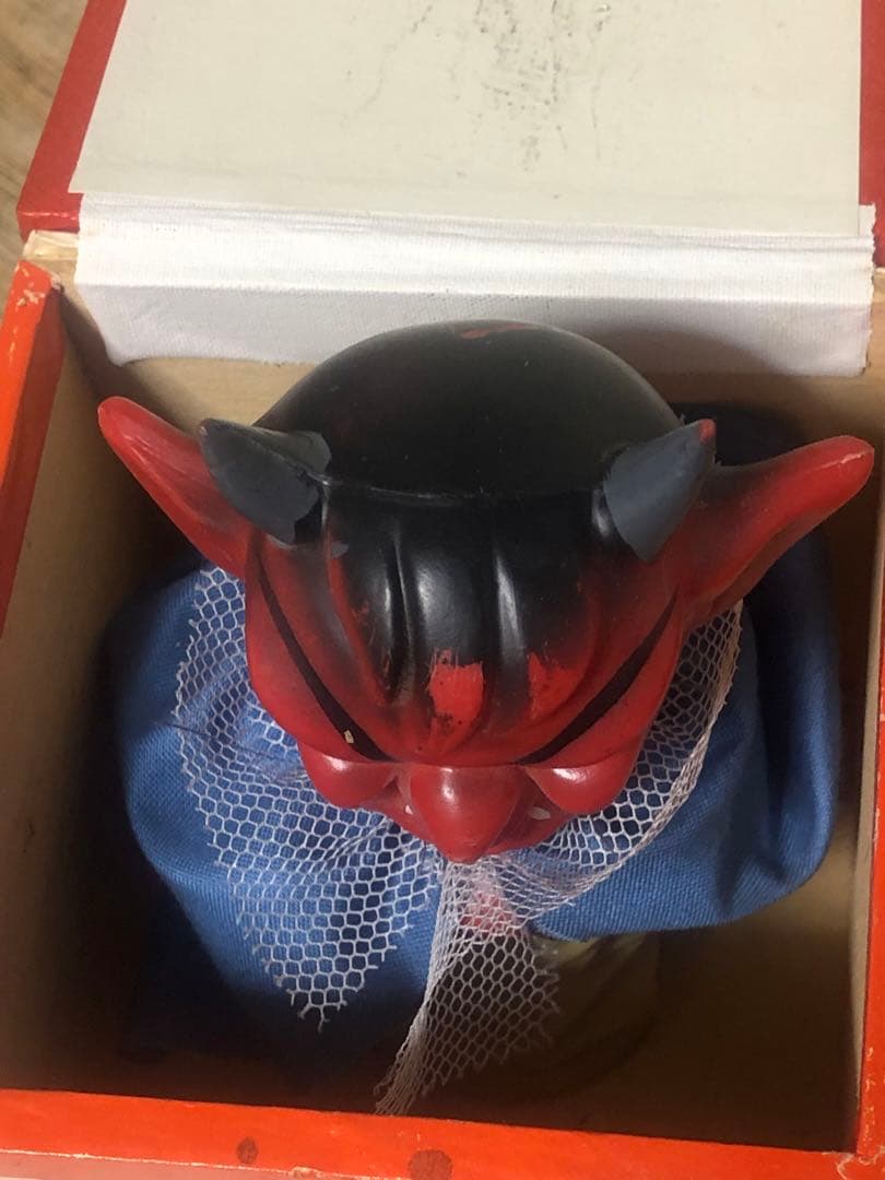 ビンテージ　デビル 悪魔　ハロウィン　ミッドセンチュリー  レトロ　モンスター
