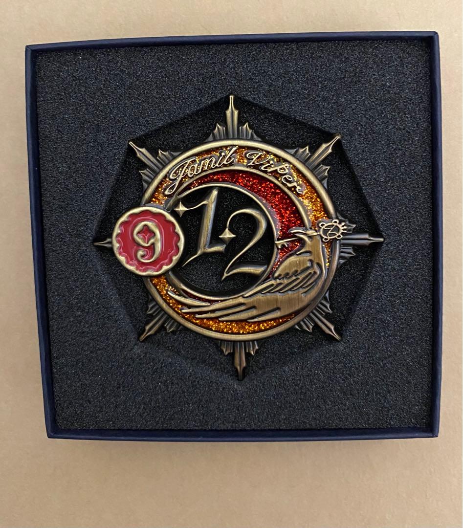 【ツイステ】ジャミル・バイパー　魔法帽子の留め具風ブローチ