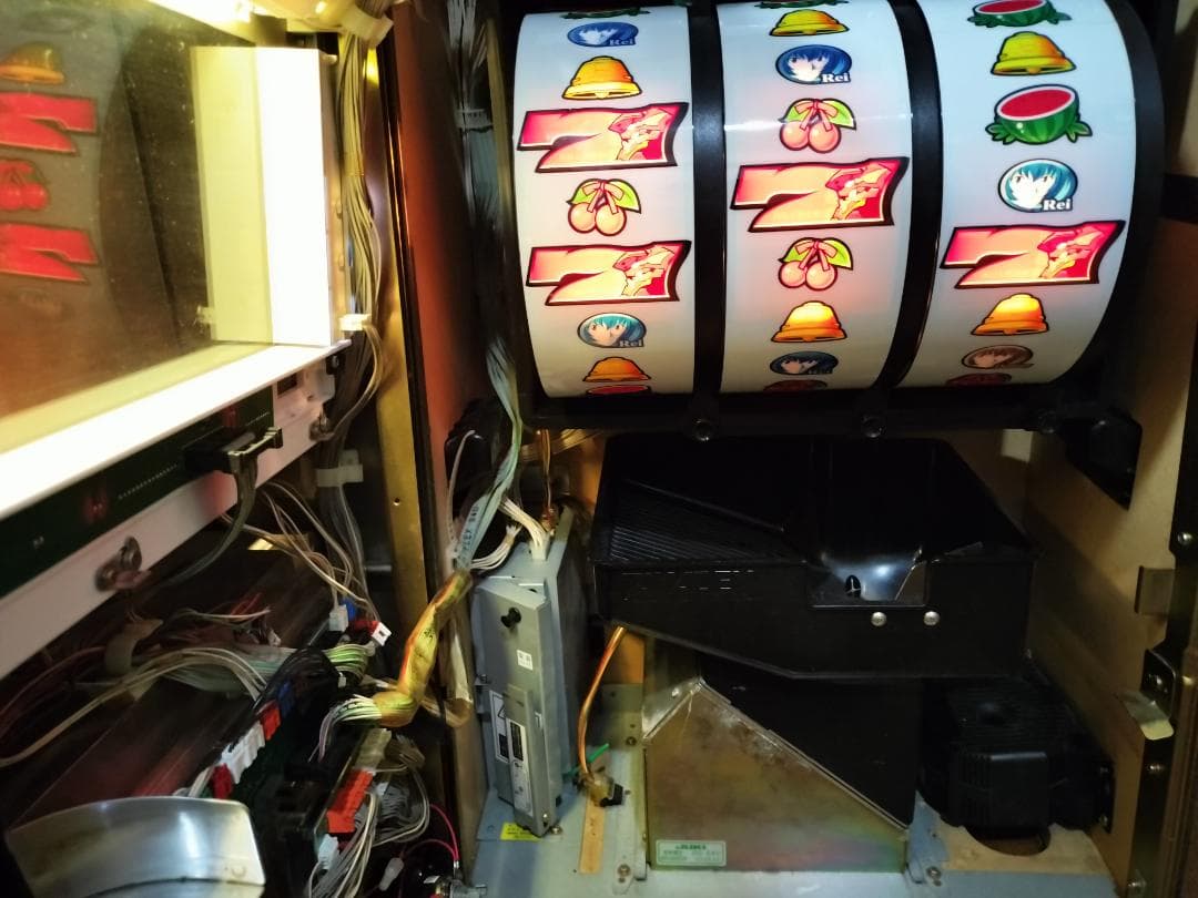 【パチスロ実機】ビスティ★『初代』新世紀エヴァンゲリオン【不要機付】