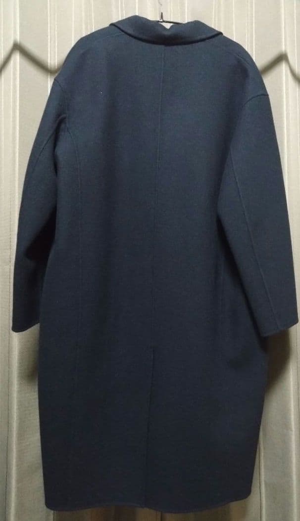 GALERIE VIE ウールカシミヤ ライトメルトン チェスターコート 36