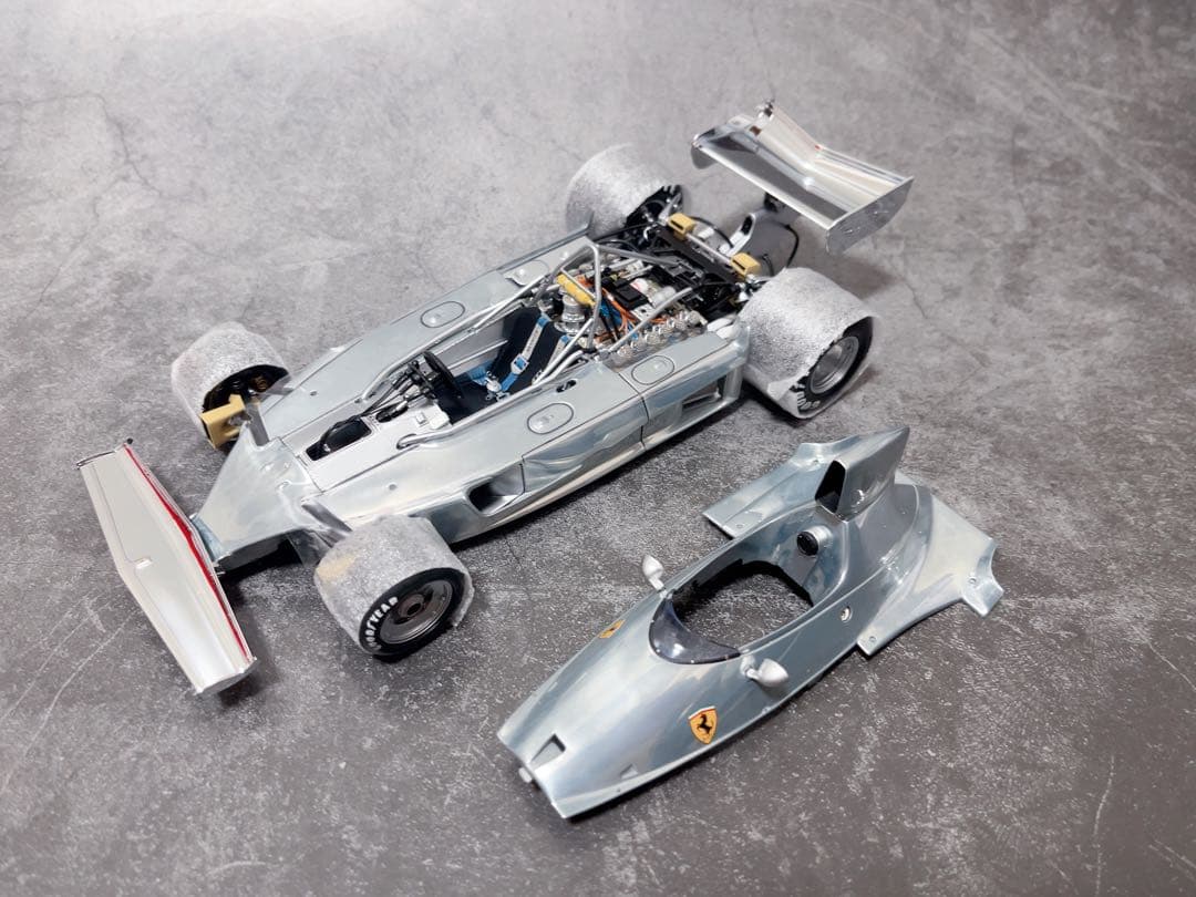 エグゾト 1/18 フェラーリ 312T アルミニウム 50周年記念