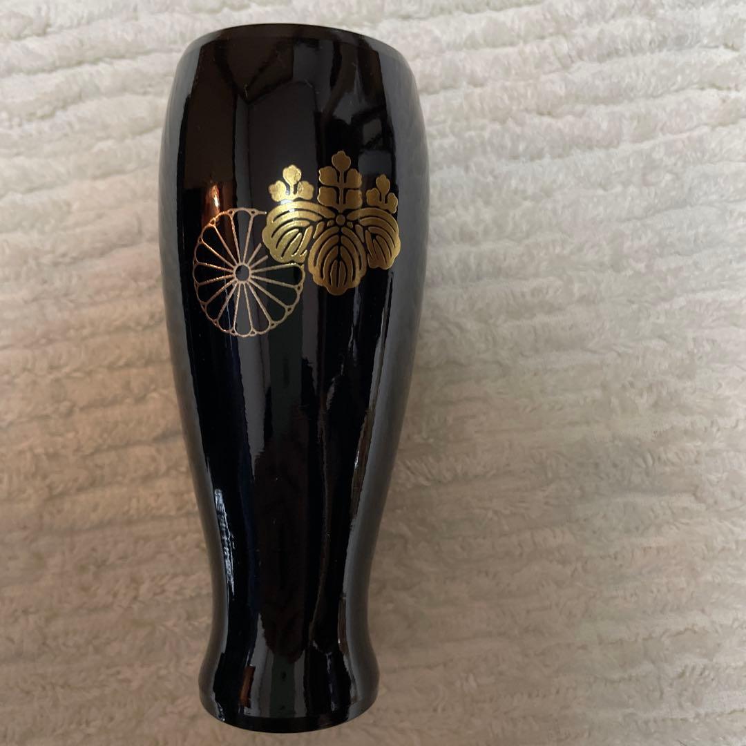 黒色木製茶箱セット