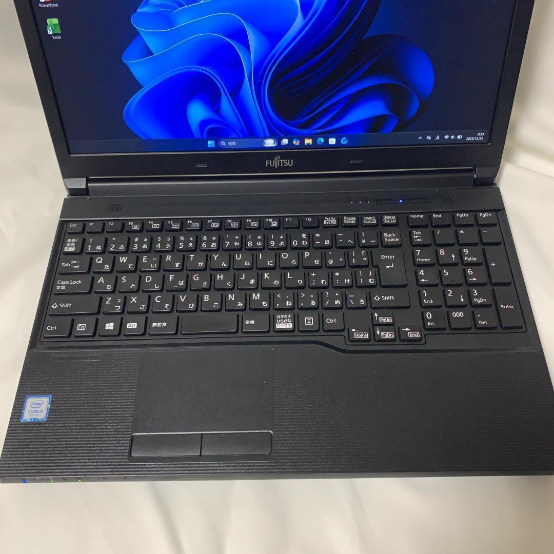 F09B【美品】15.6型FHD/i5第7世代/8GB/SSD256GB