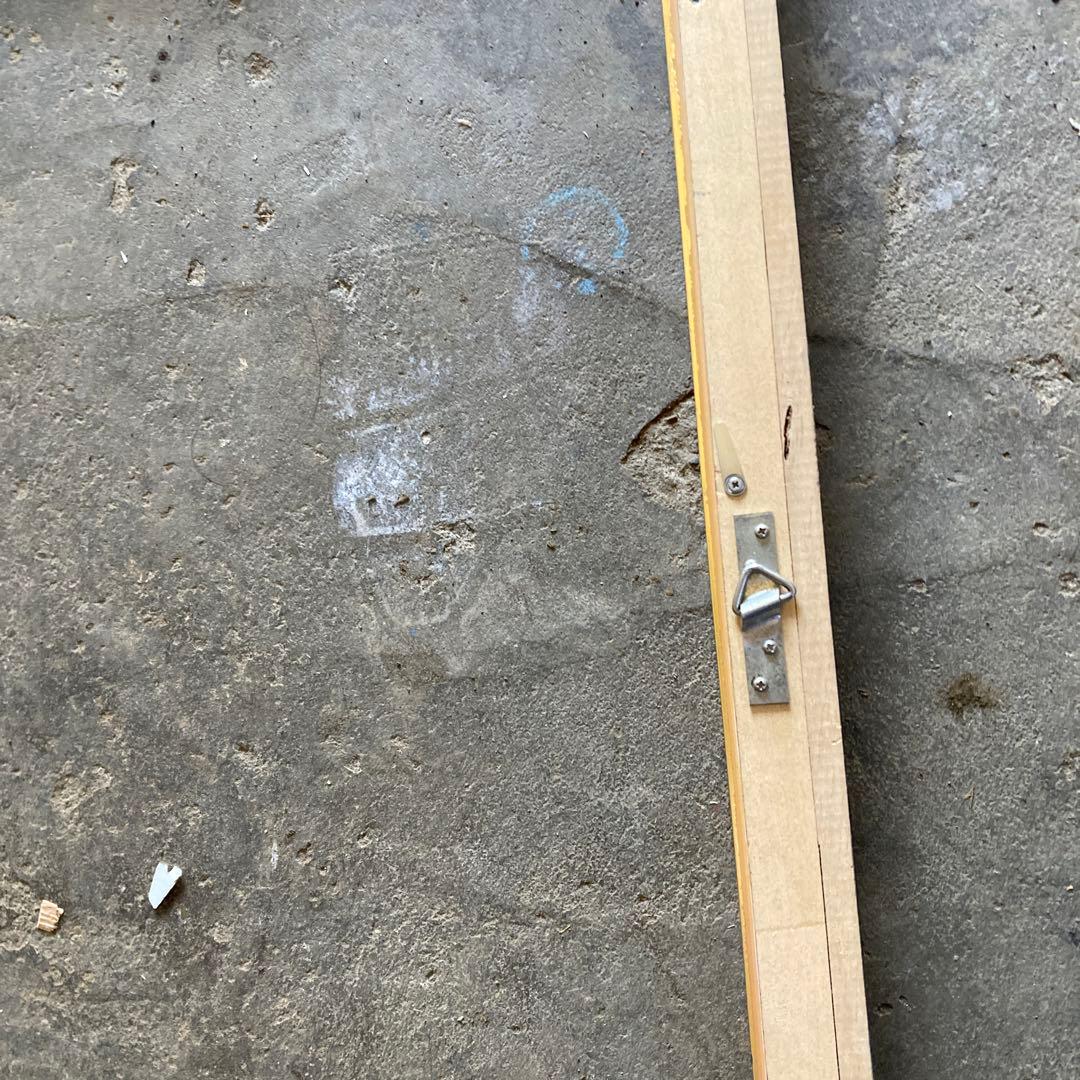 引き取り歓迎 特大 F60号 油彩額縁 黒金 アートフレーム