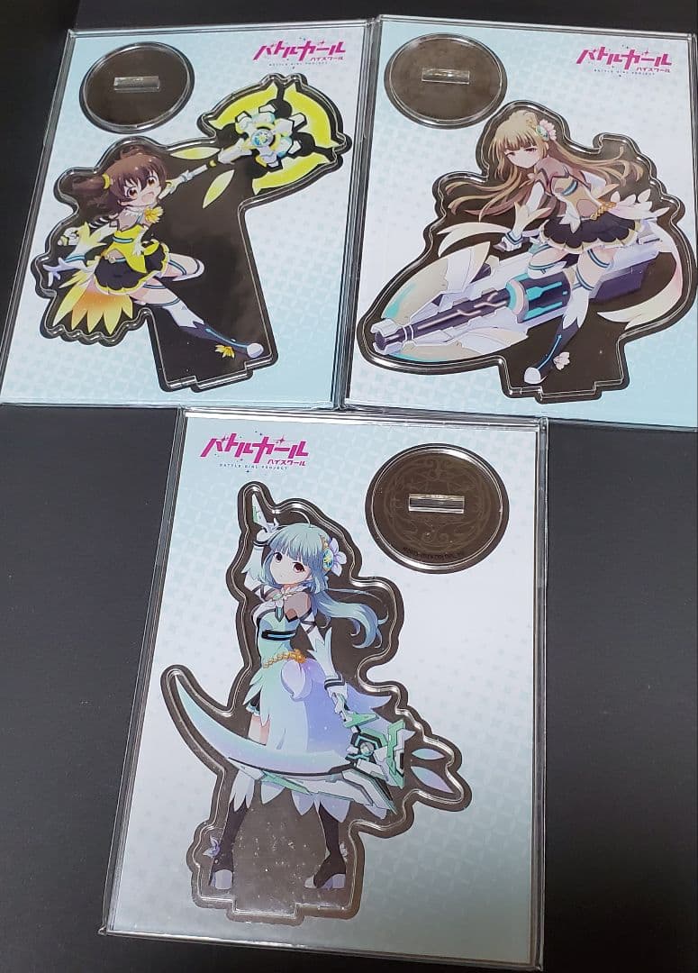 バトルガールハイスクール 先生ありがとう！くじ　B賞 アクスタコンプリートセット