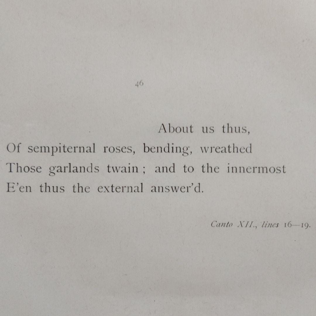ギュスターヴ ドレ　木口木版『神曲ダンテ 天使の輪』1800年代後半制作