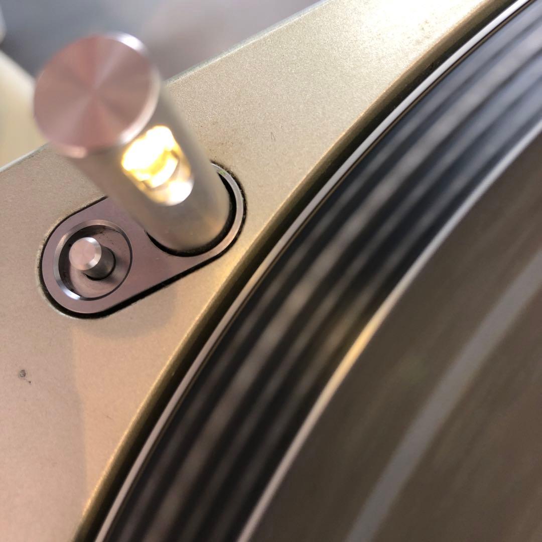 Technics ターンテーブル SL 1200MK3D 電源入りました