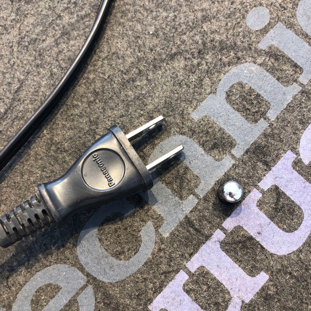 Technics ターンテーブル SL 1200MK3D 電源入りました