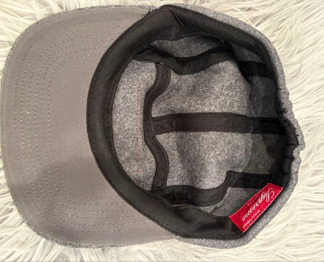 Supreme ボックスロゴ　キャンプキャップ