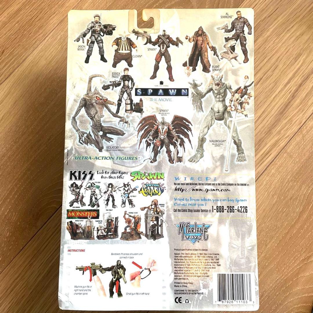 SPAWN the MOVIE 7体セット　スポーン　マクファーレン　アメコミ