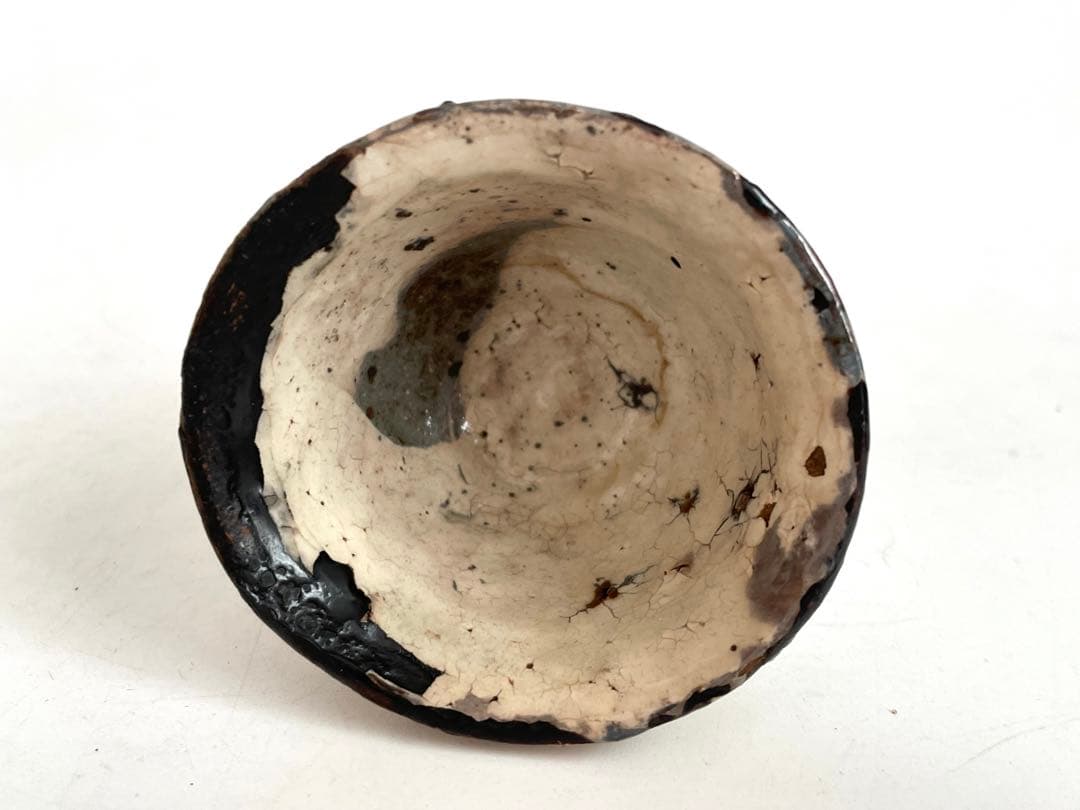 陶芸家　小山冨士夫　小山富士夫　古山子　酒觴　粉引　粉吹　共箱　李朝