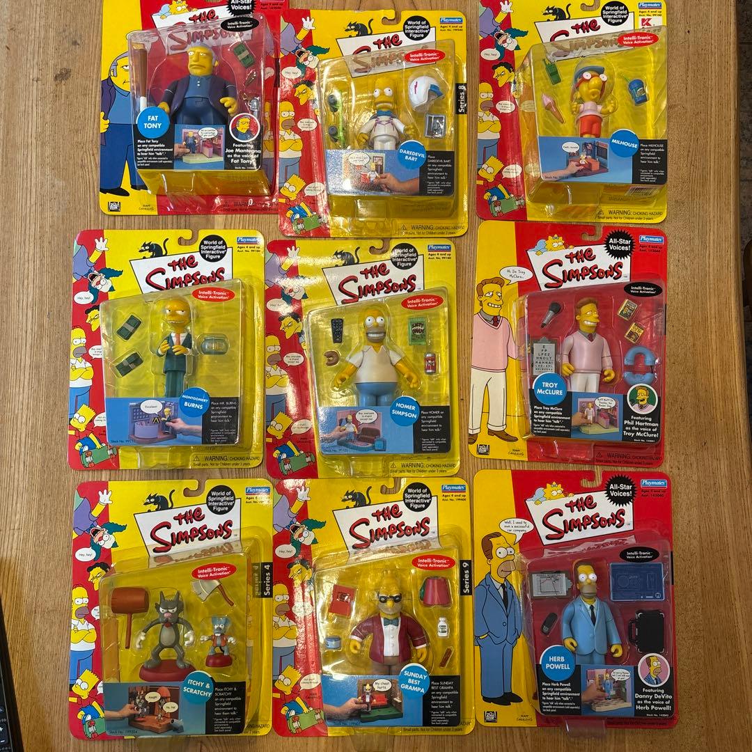 ザ・シンプソンズ アクションフィギュア 9体セット