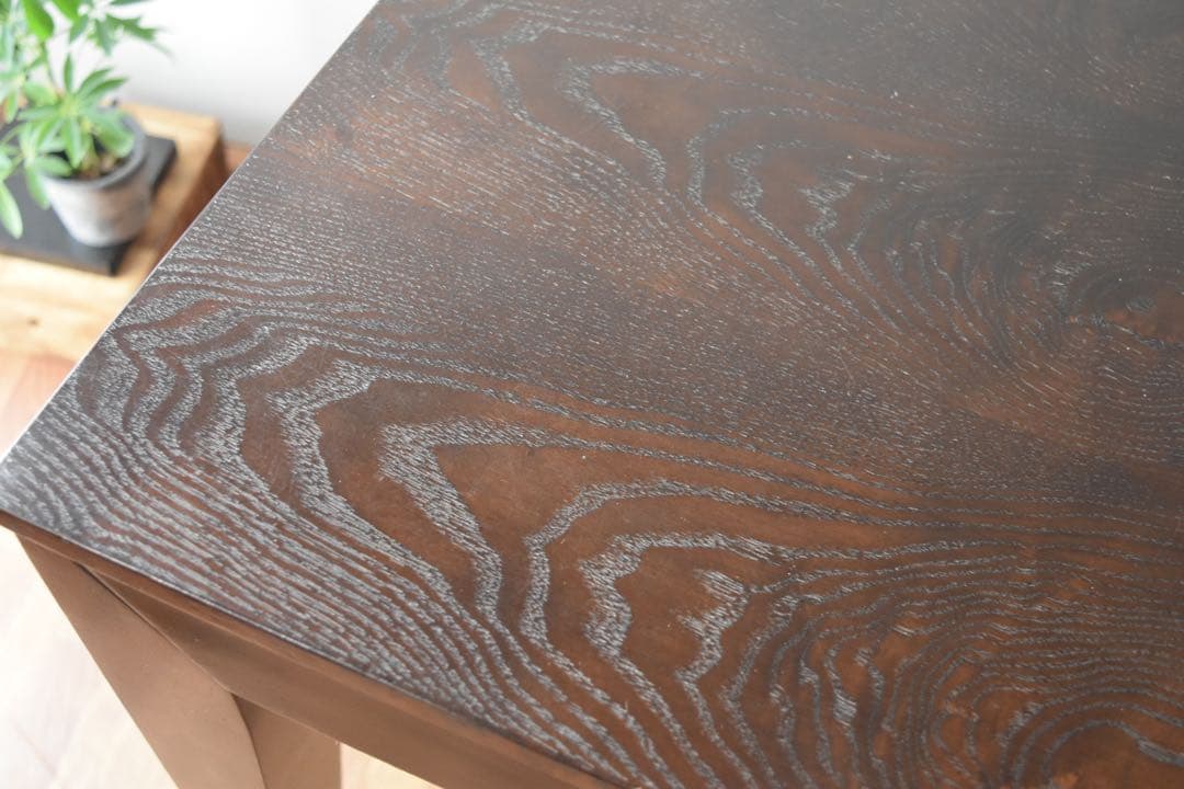 ダークブラウン ダイニングテーブル