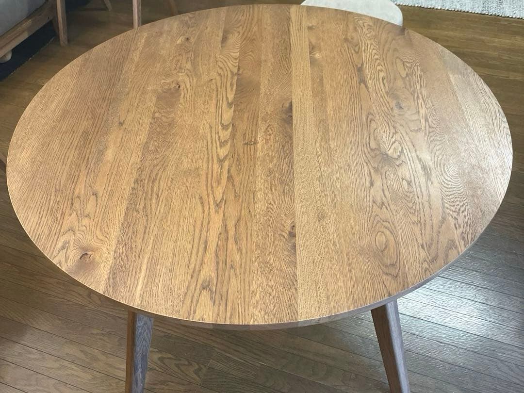 ⭐︎unico ウニコ　ADDAY(アディ) ラウンドダイニングテーブル⭐︎