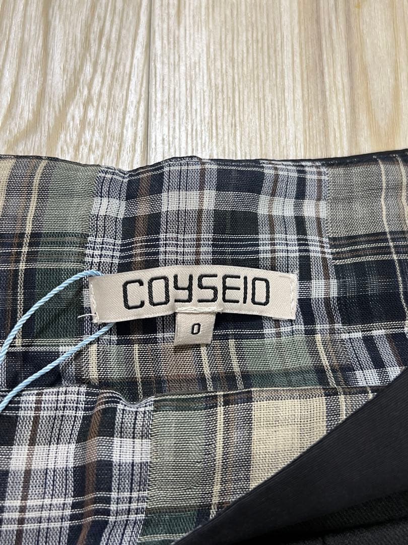 COYSEIOコイセイオ プリーツスカートブラック/サイズ0